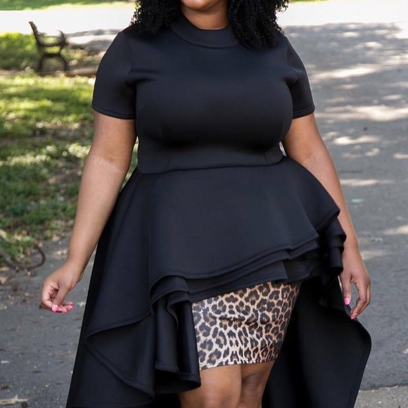 Thick Shirt Hi-Lo Dress - Picture 2 of 5